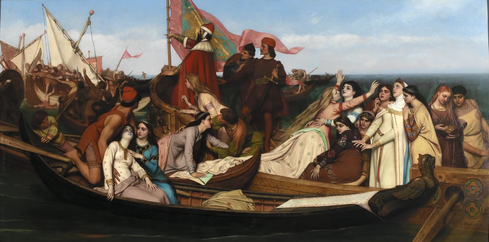 Joseph van Lerius - Spose di Venezia, Smithsonian American Art Museum, Waschington